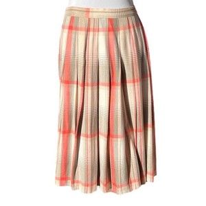 Vintage Pleated Pendleton Midi Skirt, Country Sophisticates by Pendleton